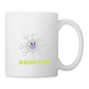 Funny Pun Receptor Infirmière précepteur merci cadeaux - Mug blanc - blanc - Droite