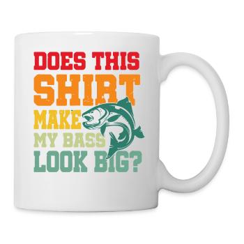 Bassfische - Tasse - Weiß - Rechts