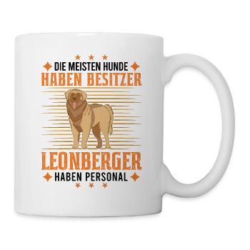 Leonberger Personal - Tasse - Weiß - Rechts