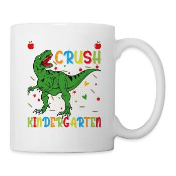 Ich bin bereit, den Kindergarten zu zerquetschen - Tasse - Weiß - Rechts