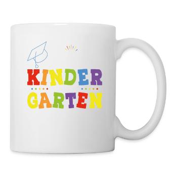 Bonjour L'école Maternelle - Mug blanc - blanc - Droite