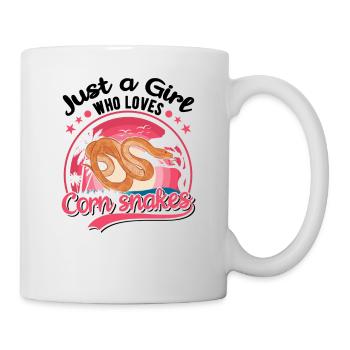 Corn Snake Fille Corn Snake - Mug blanc - blanc - Droite