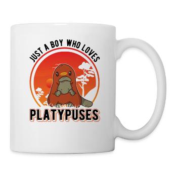 Platypus Young Platypus - Mug - white - Right
