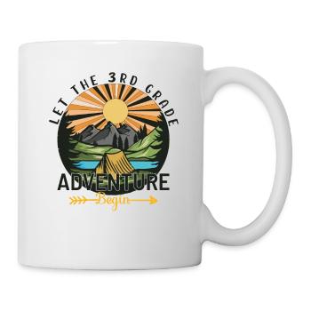 L'aventure De La 3e Année - Mug blanc - blanc - Droite