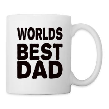 Meilleur papa du monde - Mug blanc - blanc - Droite