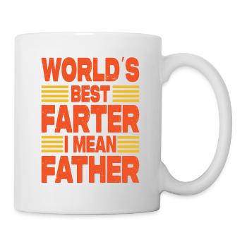 World's Best Farter I Mean Father - Mug - white - Right