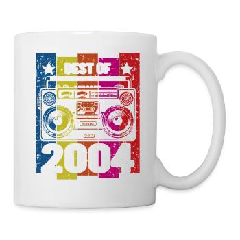 Meilleur du lecteur de cassette radio stéréo 2004 - Mug blanc - blanc - Droite