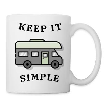 keep it simple - Mug - white - Right