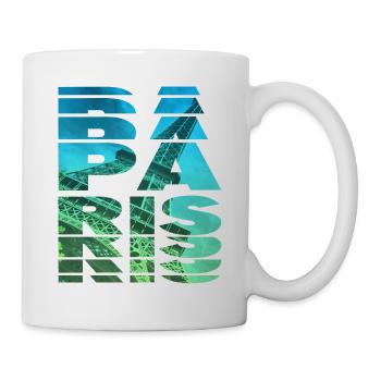 Paris France City Skyline Home Love - Mug - white - Right