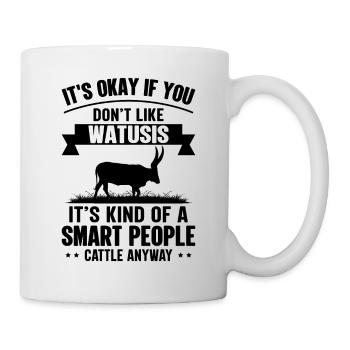 Personnes intelligentes - Cow Watusis - Mug blanc - blanc - Droite