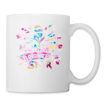 L’étoile la plus brillante de maman retour à l’école - Mug blanc - blanc - Droite