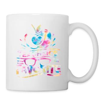 La rentrée préférée des enseignants - Mug blanc - blanc - Droite