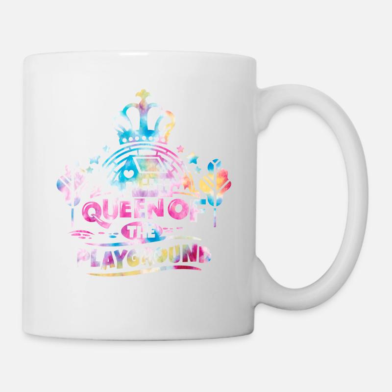 Queen of The Playground Back to School - Mug - white