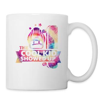 The Cool kid Showed Up Back to School - Mug - white - Right