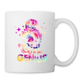 Mädchengenie zurück zur Schule - Tasse - Weiß - Rechts