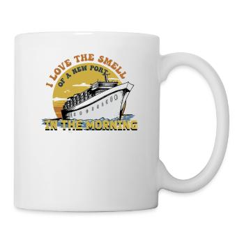 Kreuzfahrt I Kreuzfahrtschiff Urlaub Motiv für - Tasse - Weiß - Rechts