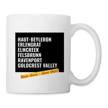 Farming Simulator Places T-Shirt - been there - Tasse - Weiß - Rechts