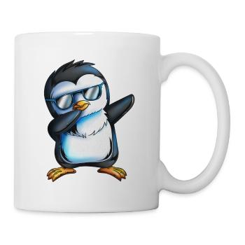 Cool Dab Penguin Lunettes de soleil Dabbing Penguin - Mug blanc - blanc - Droite