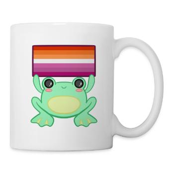 Froggy Lesbian - Mug - white - Right