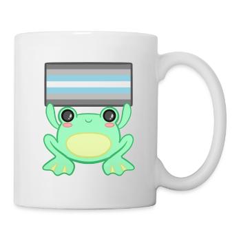 Froggy Demi boy - Mug - white - Right