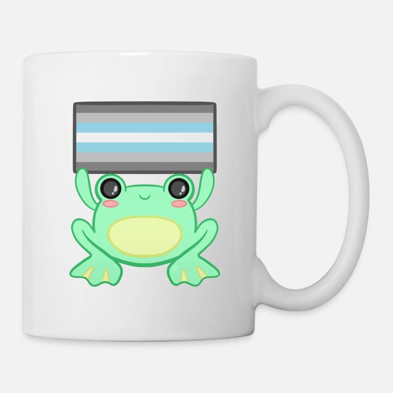 Froggy Demi boy - Mug - white