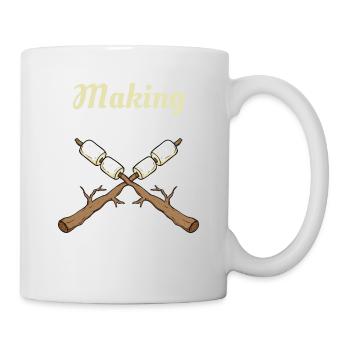 Making S'mores Memories - Tasse - Weiß - Rechts