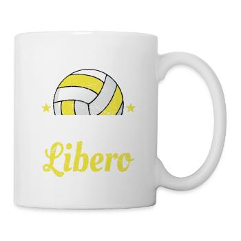 Of Course I Get Defensive I'm A Libero - Tasse - Weiß - Rechts