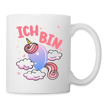 Ich Bin 9 Jahre Alt | Einhorn-thema | 9. - Tasse - Weiß - Rechts