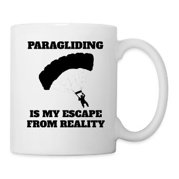 Paragleiter Gleitschirmfliegen Parapente - Mug blanc - blanc - Droite