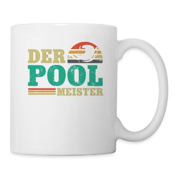Rettungsschwimmer Bademeister - Tasse - Weiß - Rechts
