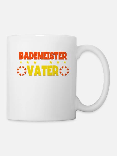 Rettungsschwimmer Bademeister - Tasse - Weiß