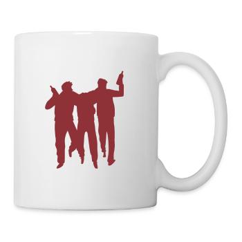 Dorfleben Spruch - Tasse - Weiß - Rechts