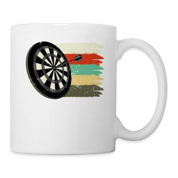 Darts Retro Darts Darts Player - Mug - white - Right