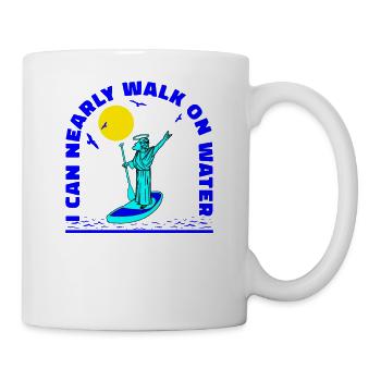 SUP paddle paddle Stand Up Paddle Surf - Mug blanc - blanc - Droite