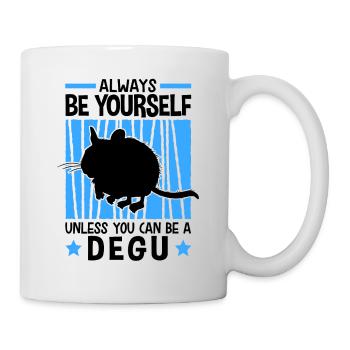 Then be a Degu rodent Chile Degu - Mug - white - Right