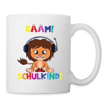 Bääm! Ich Bin Jetzt Schulkind Einschulung - Tasse - Weiß - Rechts