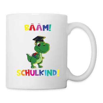 Bääm! Ich Bin Jetzt Schulkind Einschulung - Tasse - Weiß - Rechts