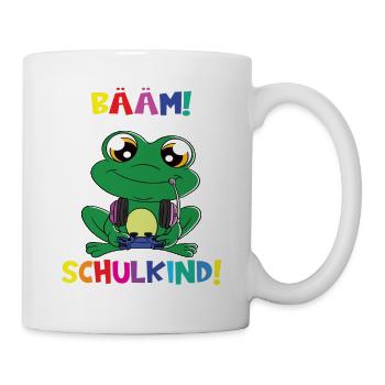 Bääm! Ich Bin Jetzt Schulkind Einschulung - Tasse - Weiß - Rechts