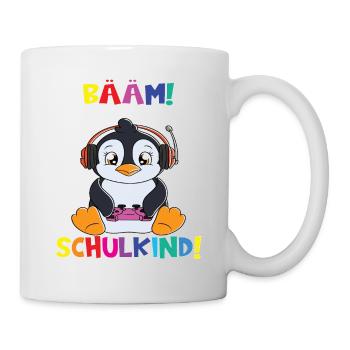 Bääm! Ich Bin Jetzt Schulkind Einschulung - Tasse - Weiß - Rechts