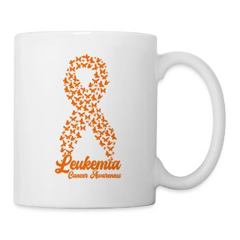 Sensibilisation au cancer de la leucémie - Mug blanc - blanc - Droite