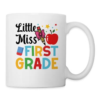 Little Miss erstes Jahr - Tasse - Weiß - Rechts