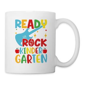 Prêt À Faire Bouger L'école Maternelle - Mug blanc - blanc - Droite