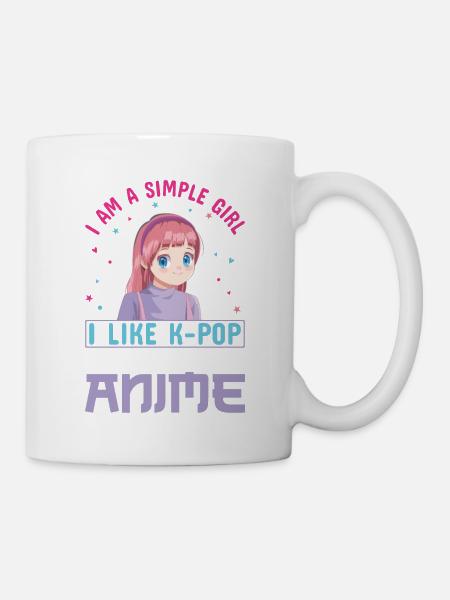 Koreanische K-Pop Musik Pop Geschenk Korea Musik - Tasse - Weiß