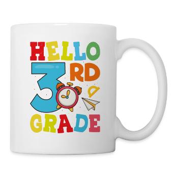 Hello 3rd Year - Mug - white - Right