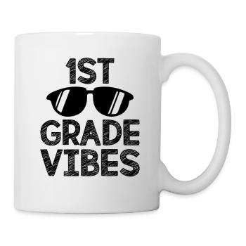 Die Schwingungen des 1. Jahres - Tasse - Weiß - Rechts