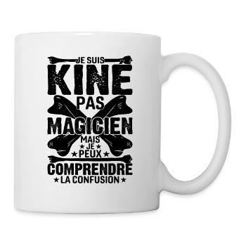Je Suis Kiné Pas Magicien - Mug blanc - blanc - Droite
