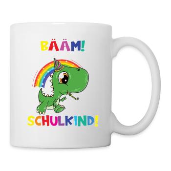 Bääm! Ich Bin Jetzt Schulkind Einschulung - Tasse - Weiß - Rechts