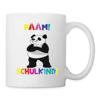 Bääm! Ich Bin Jetzt Schulkind Einschulung - Tasse - Weiß - Rechts