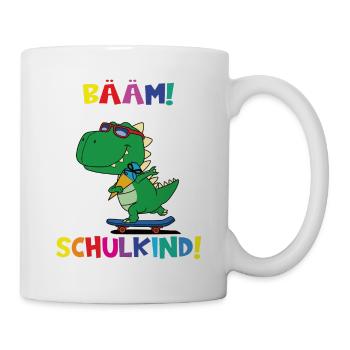 Bääm! Ich Bin Jetzt Schulkind Einschulung - Tasse - Weiß - Rechts