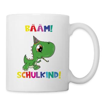 Bääm! Ich Bin Jetzt Schulkind Einschulung - Tasse - Weiß - Rechts